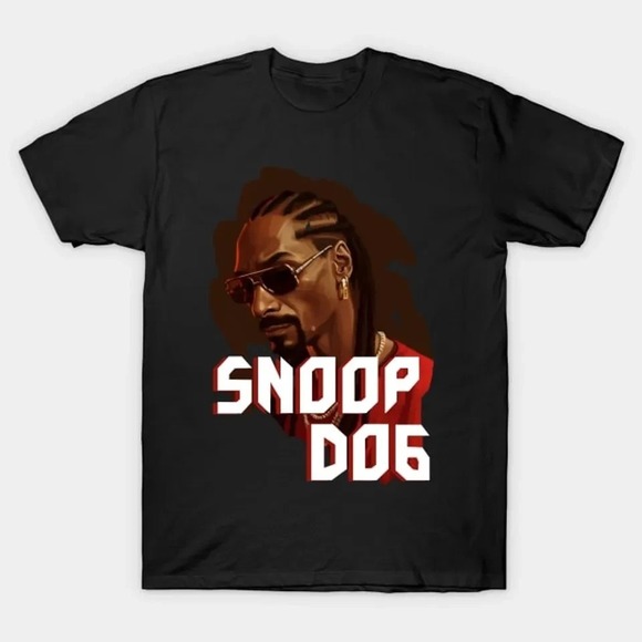 Snoop Dogg Graphic Unisex T-Shirt - Picture 1 of 4